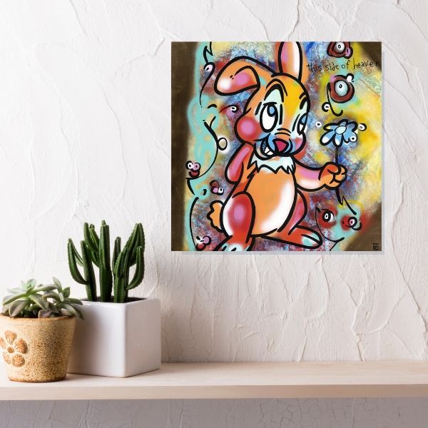 This Side of Heaven - Lebo Steel Mineral Print